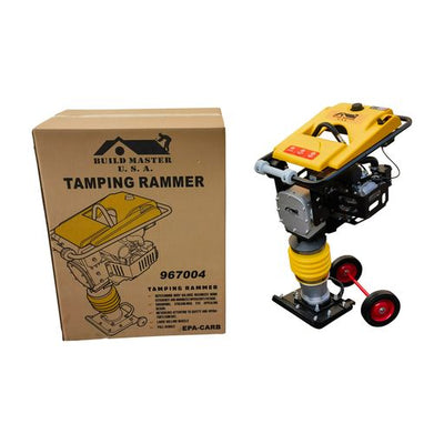 6.5HP 196cc Gas Power Jumping Jack Tamper Rammer Dirt Plate Compactor Jumper