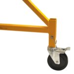 SCAFFOLDING 18 FT HEIGHT W/GUARD RAIL & OUTRIGGERS #SCAF-18HP WITH SAFECLIMB HATCH PLATFORMS