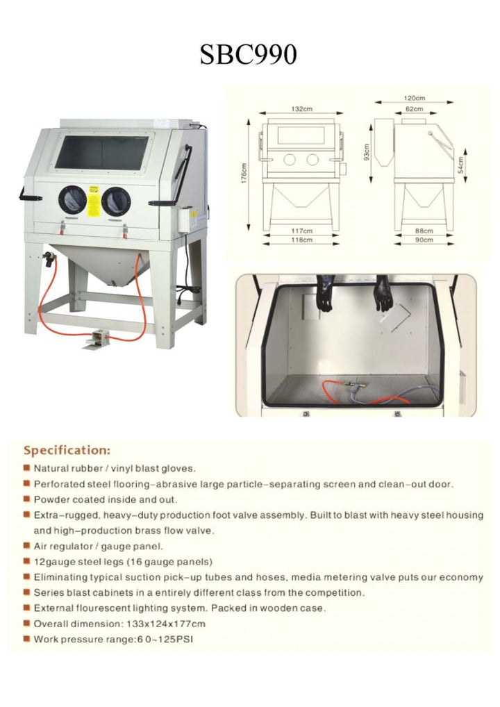 HOLDWIN Air Sandblaster Gun Blasting Gun for Sandblasting Cabine for 990L/1200L Sand Blasting Cabinett Sandblaster Parts - Price history & Review | AliExpress Seller - Holdwin Sandblaster parts Store