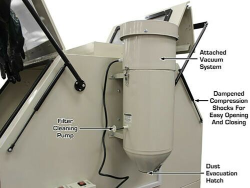 BM BRAND DUST COLLECTOR AND VACCUM FOR SAND BLAST CABINET AIR FILTER